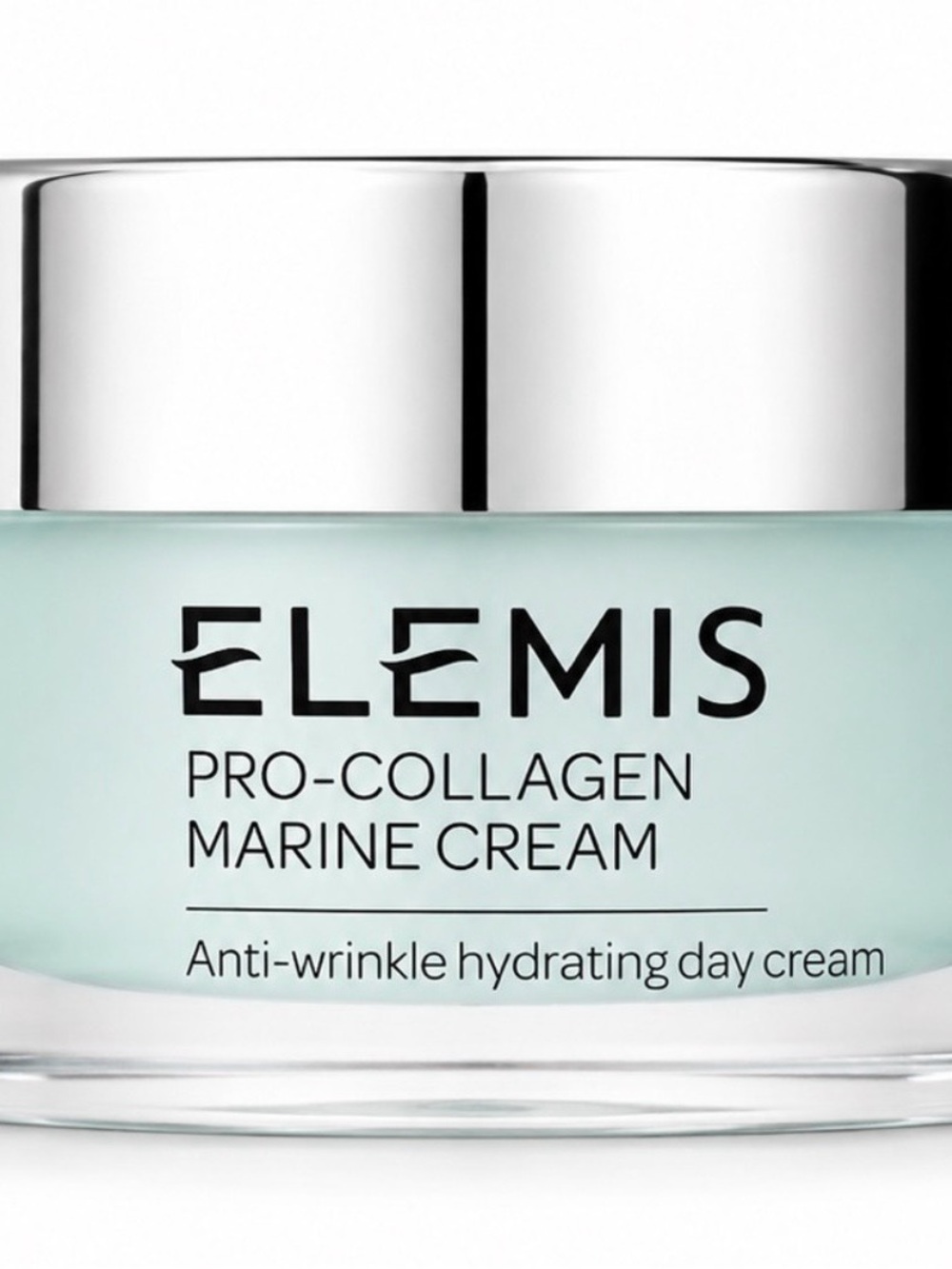 ELEMIS Pro-Collagen Marine Cream in Light Aqua and Silver